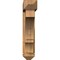 Ekena Millwork Balboa Arts and Crafts Rough Sawn Bracket w/ Offset Brace, Western Red Cedar, 6"W x 28"D x 28"H BKT0604X28X28BOA03RWR - alternate 4